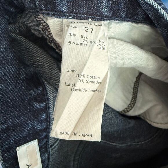 Moussy Vintage Jeans Womens 27x27 Skinny Denim Japan Made Medium Wash - Picture 4 of 4